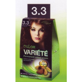 CHANTAL FARBA DO WŁOSÓW VARIÉTÉ 3.3 CIEMNA CZEKOLADA   